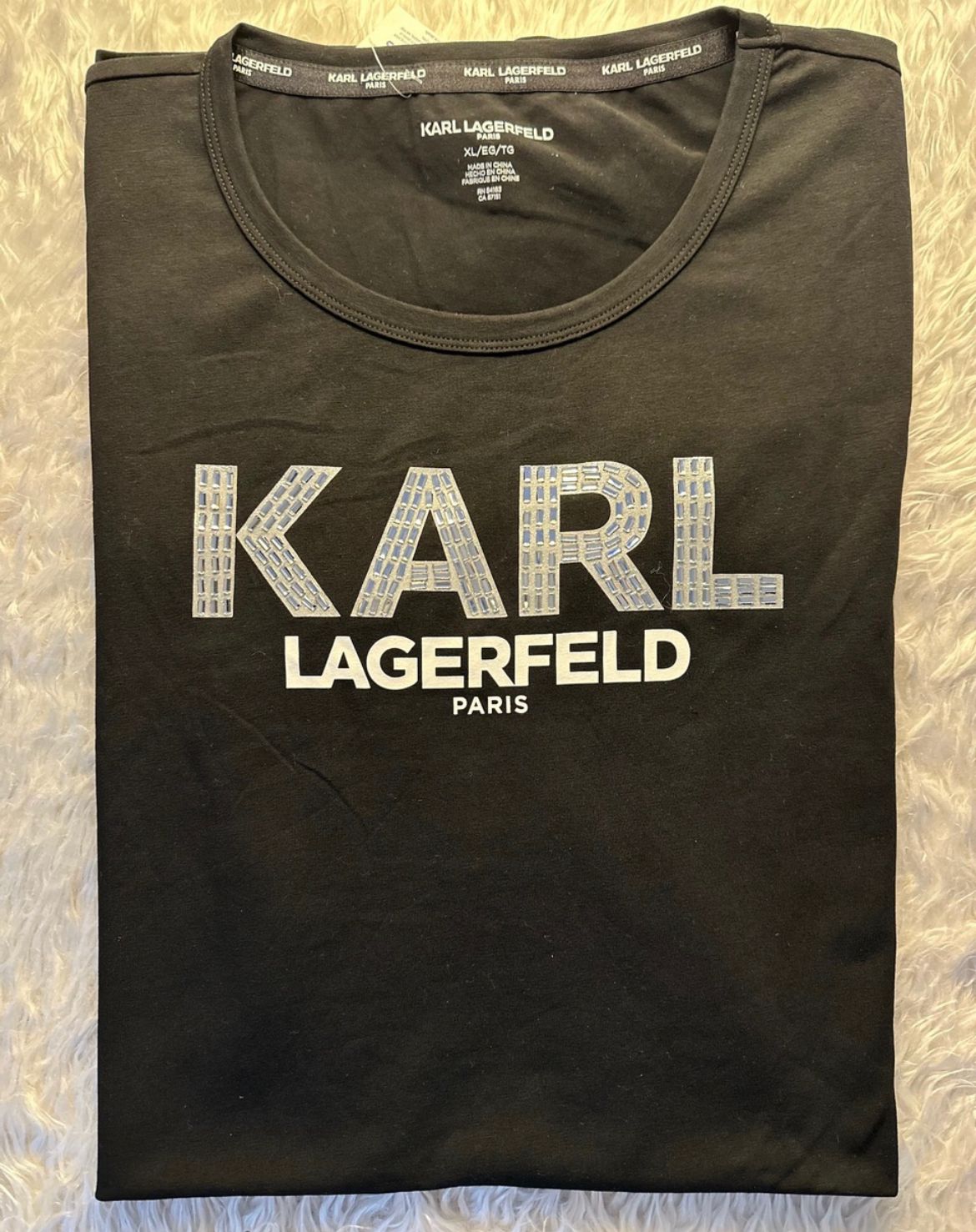 Vestido Negro Karl Lagerfeld