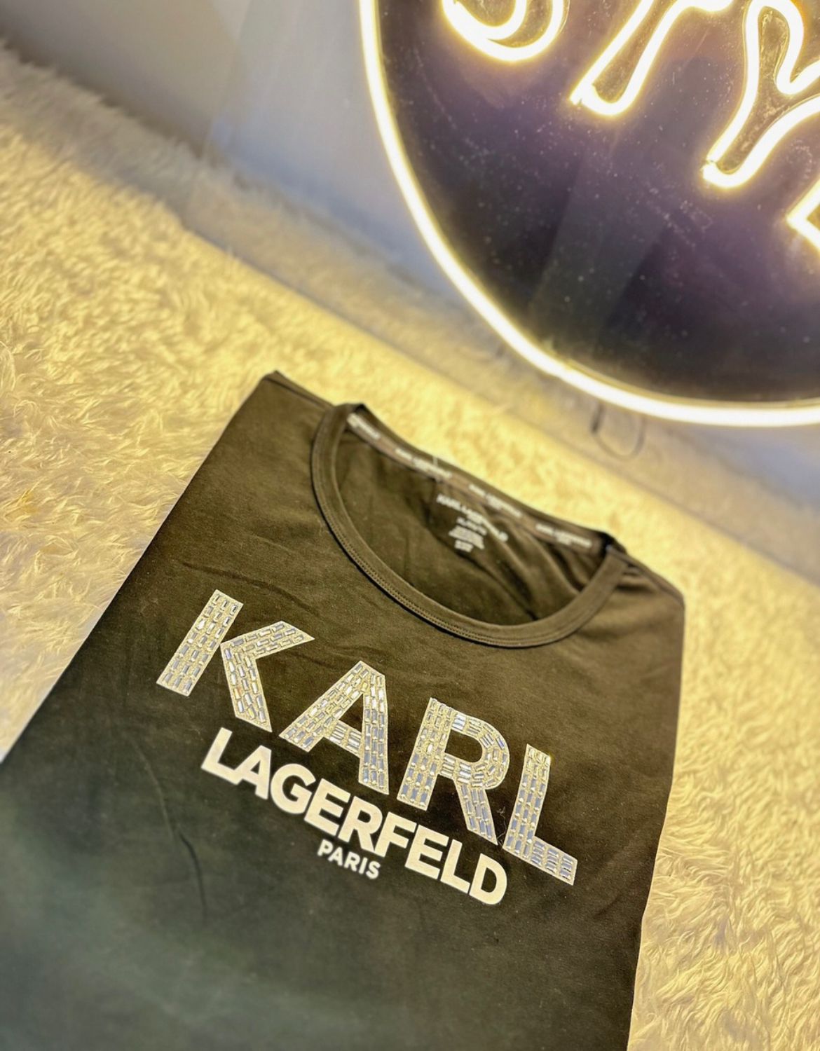 Vestido Negro Karl Lagerfeld